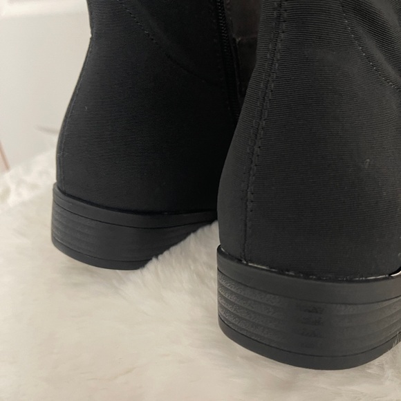 Lane Bryant Women’s Over the Knee Boot w/ Metal Ornament Charcoal Gray 10W NWT - Picture 4 of 9